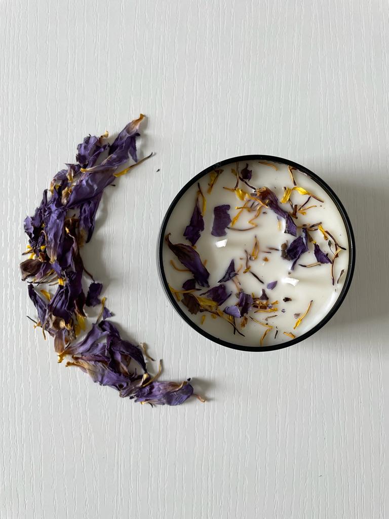 Blue Lotus Candle
