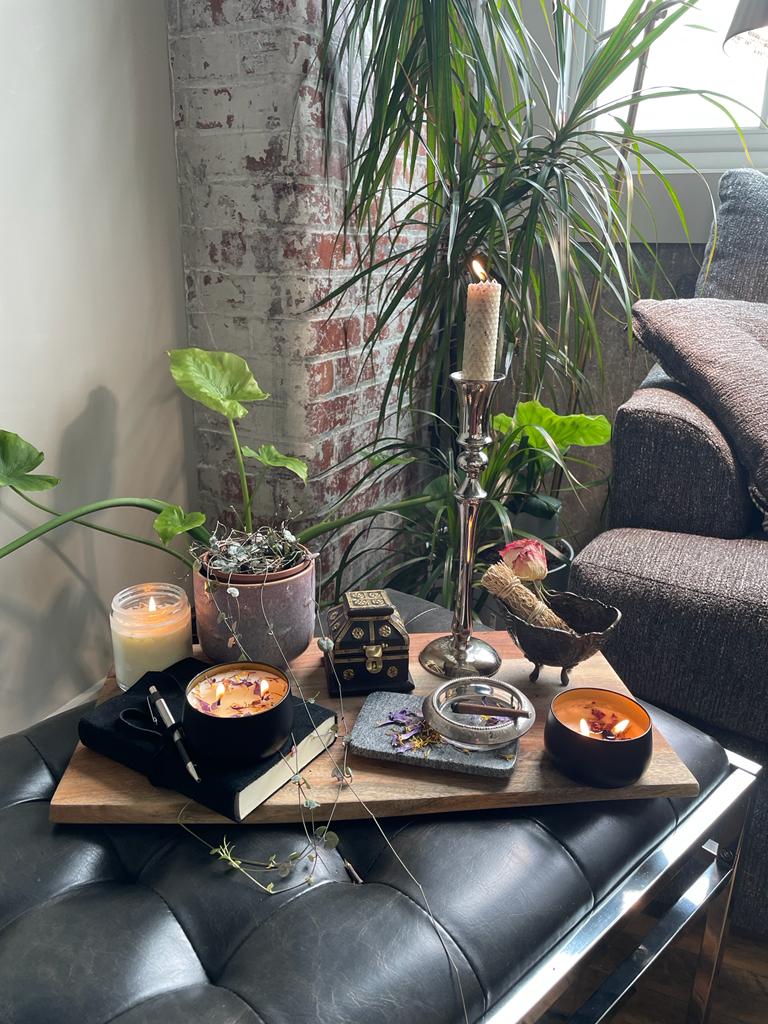 Blue Lotus Candle